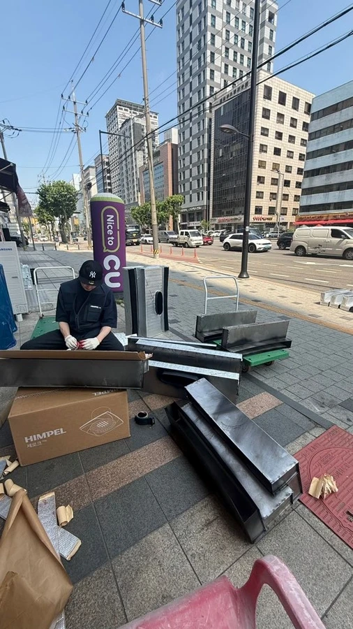 구로 환기청정기시공 현장 사진