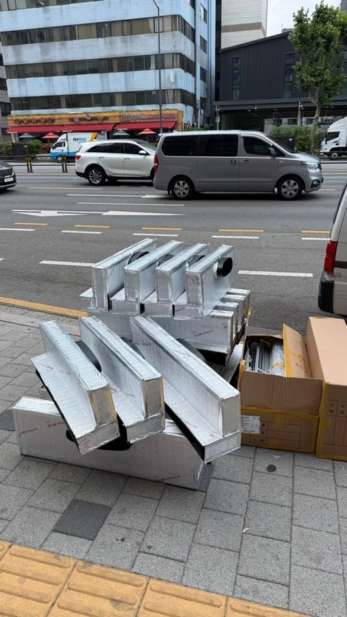 해운대 환기청정기시공 현장 사진