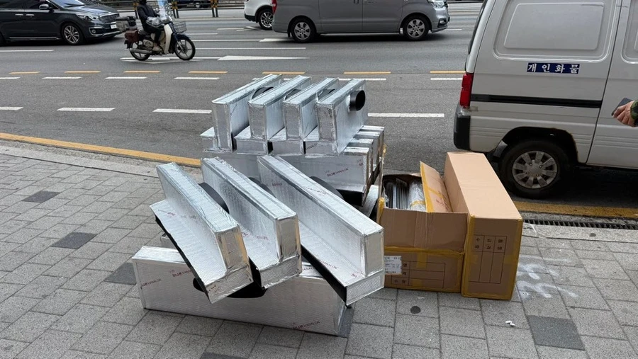 마곡 환기청정기시공 현장 사진