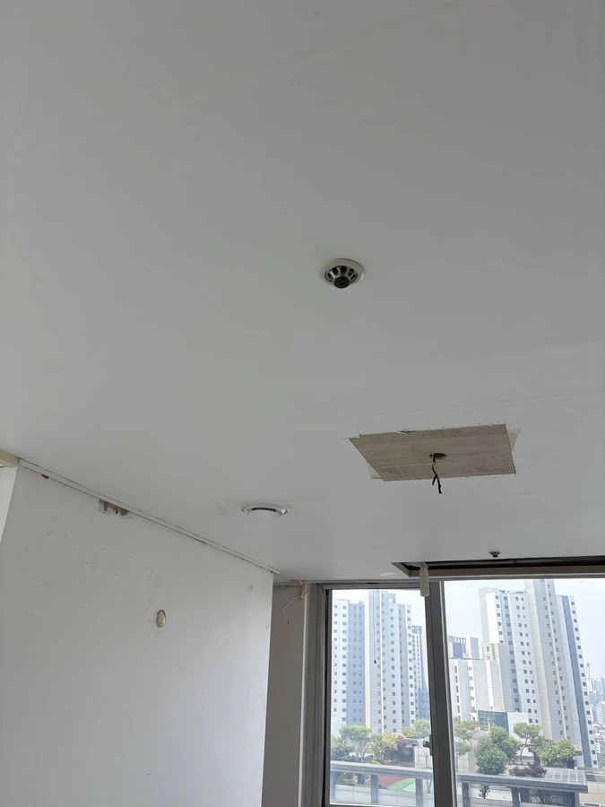 삼성 환기청정기시공 현장 사진