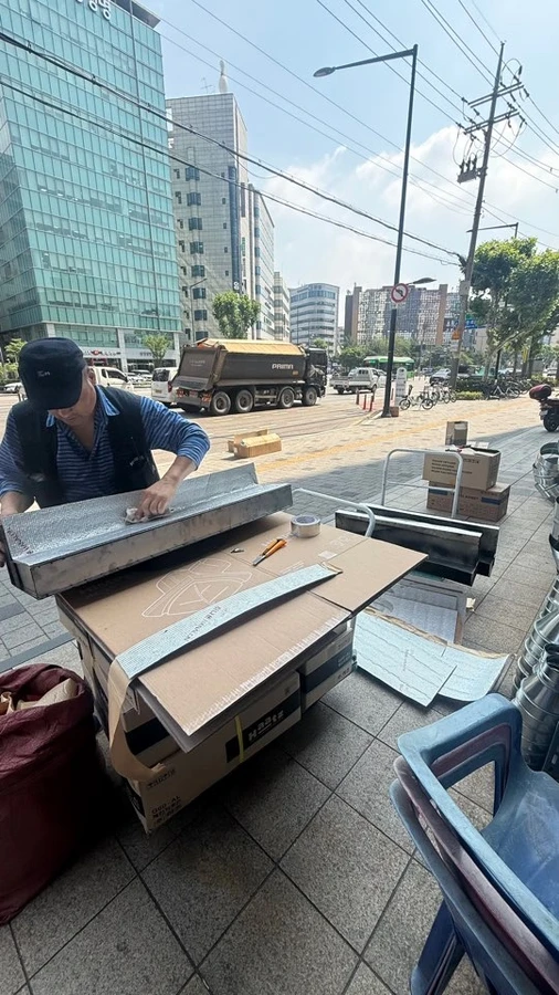 성수 환기청정기시공 현장 사진
